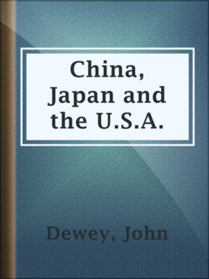 China, Japan and the U.S.A. - ebook